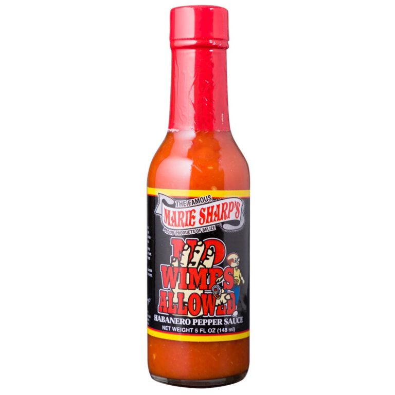 Marie Sharp's No Wimps Allowed Habanero Pepper Sauce