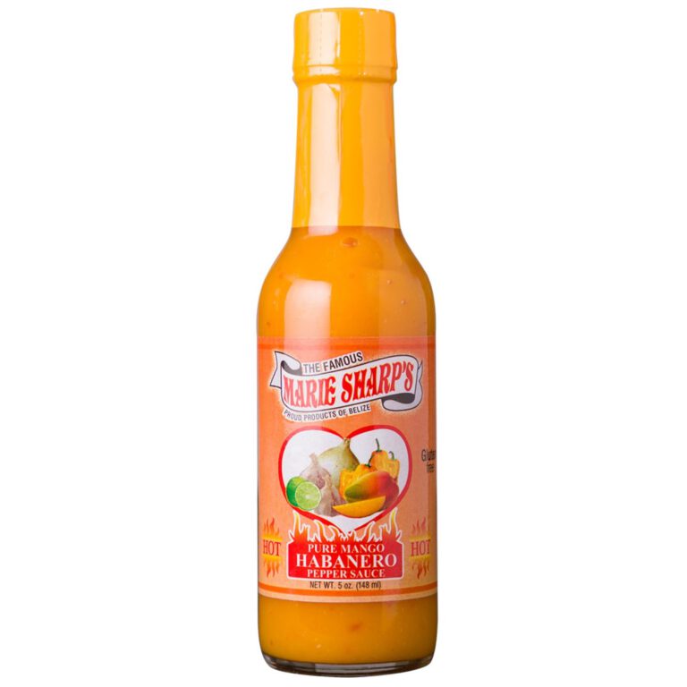 Marie Sharp's Pure Mango Habanero Pepper Sauce
